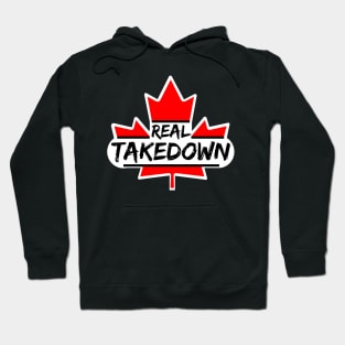 Real TakeDown Canadian Logo Hoodie